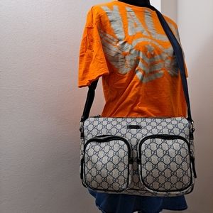 Gucci Front Pocket Messenger Bag